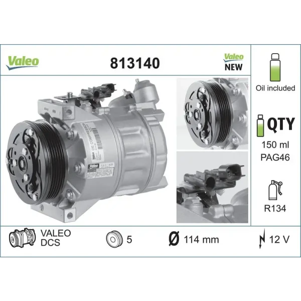 Valeo Klima Kompresörü – 813140
