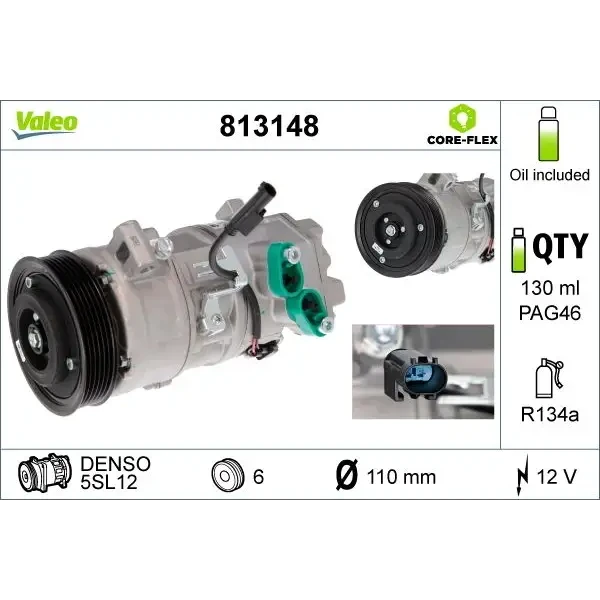 Valeo Klima Kompresörü – 813148