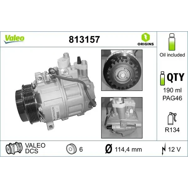 Valeo Klima Kompresörü – 813157