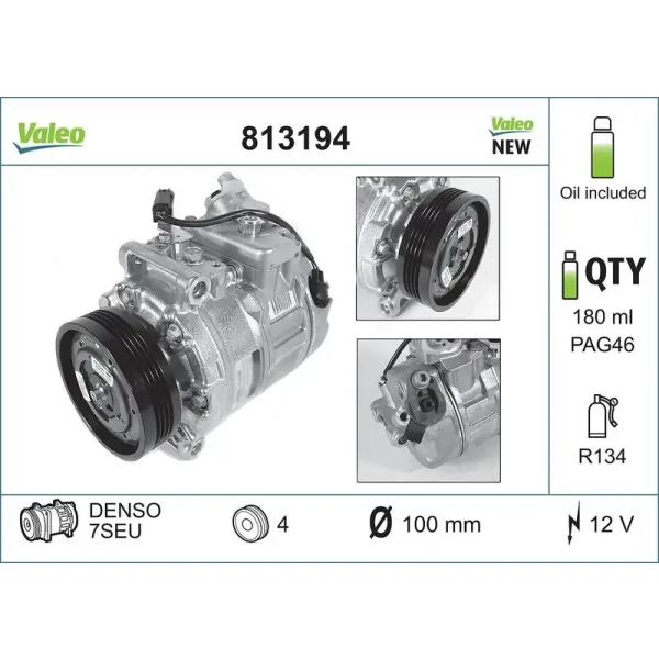 Valeo Klima Kompresörü – 813194