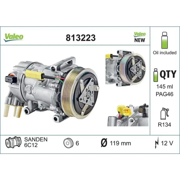 Valeo Klima Kompresörü – 813223