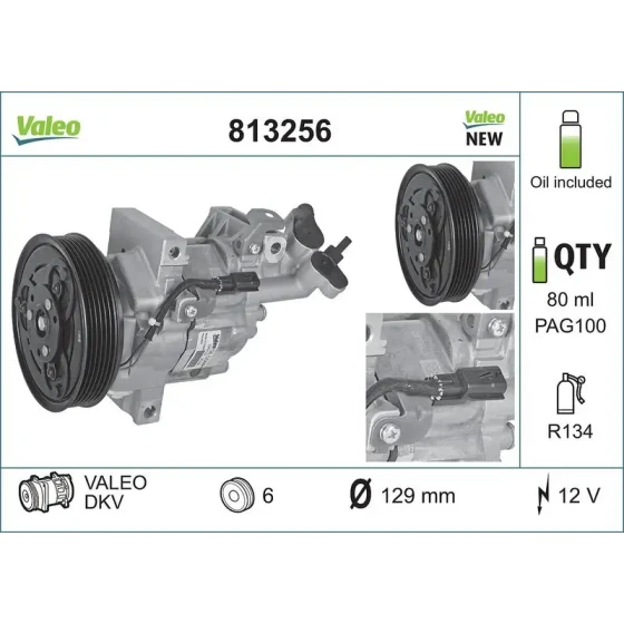 Valeo Klima Kompresörü – 813256 ürün görseli