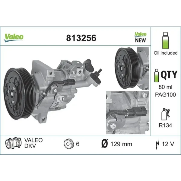 Valeo Klima Kompresörü – 813256