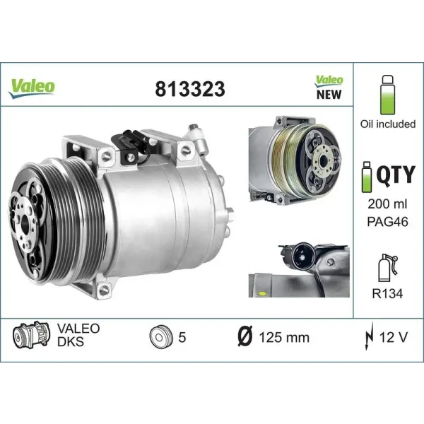 Valeo Klima Kompresörü – 813323