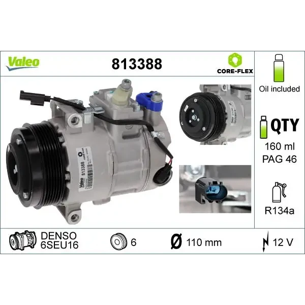 Valeo Klima Kompresörü – 813388