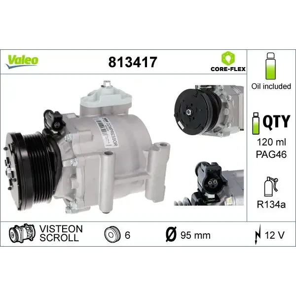 Valeo Klima Kompresörü – 813417