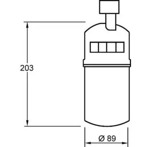 Mahle Klima Kurutucu Tüpü – AD275000S / OEM 8200247360 ürün görseli