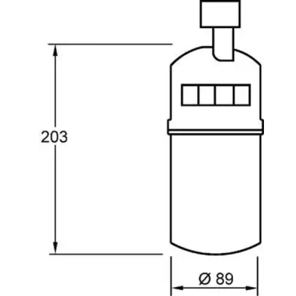 Mahle Klima Kurutucu Tüpü – AD275000S / OEM 8200247360