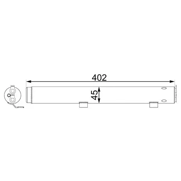 Mahle Klima Kurutucu Tüpü – AD285000S / OEM A2518350047