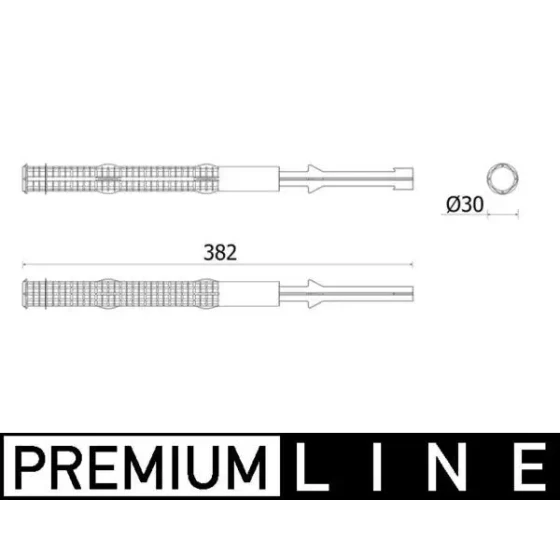 Mahle Klima Kurutucu Tüpü – AD303000P / OEM 6398350370 ürün görseli