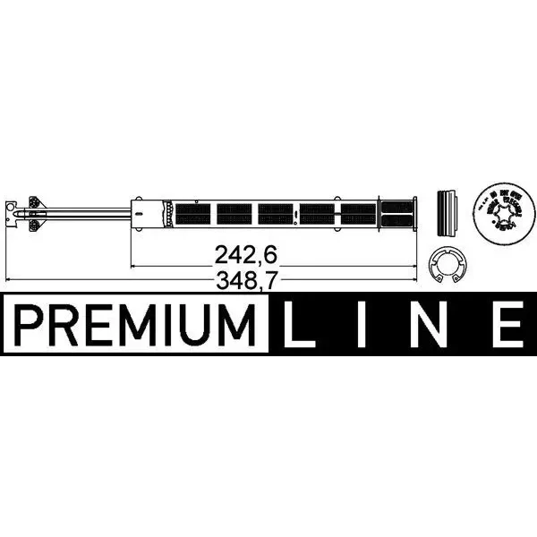 Mahle Klima Kurutucu Tüpü – AD57000P / OEM 3C0 820 411 D
