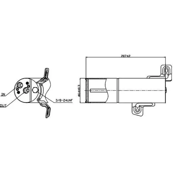 Mahle Klima Kurutucu Tüpü – AD90000S / OEM A2218300283 ürün görseli