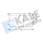 KALE Klima Radyatörü – 342825 / OEM 7701045346