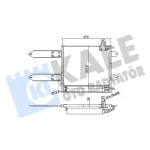 KALE Klima Radyatörü – 342930 / OEM 6X0820413A