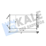 KALE Klima Radyatörü – 342955 / OEM 80110TM0T01