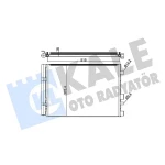 KALE Klima Radyatörü – 342990 / OEM 976064P700AS