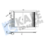 KALE Klima Radyatörü – 345260 / OEM 92100JD50A