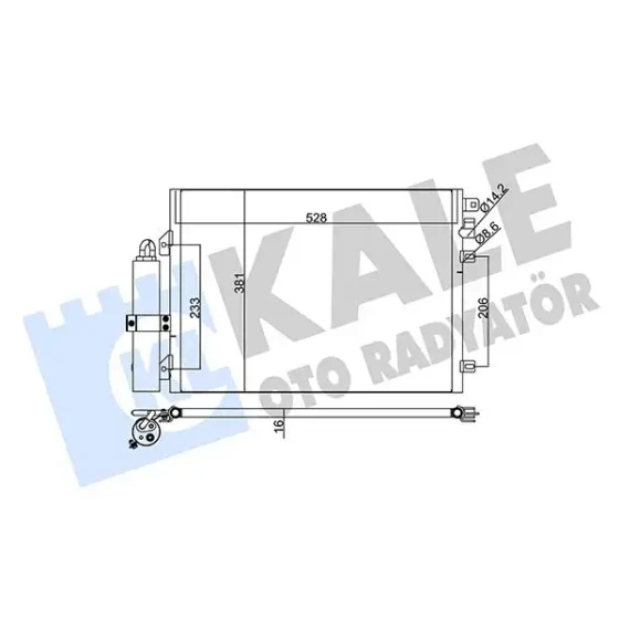 KALE Klima Radyatörü – 345285 ürün görseli