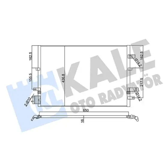 KALE Klima Radyatörü – 345380 ürün görseli