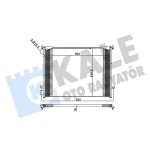 KALE Klima Radyatörü – 345815 / OEM 8200465490