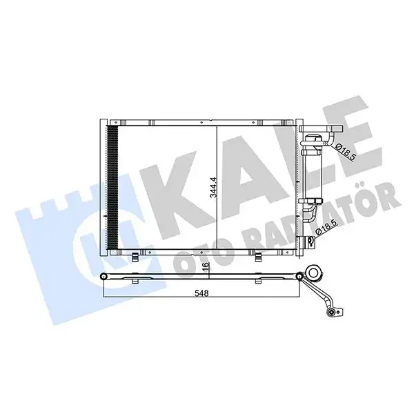 KALE Klima Radyatörü – 347320 / OEM ET7119710BA