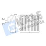 KALE Klima Radyatörü – 350050 / OEM 9118965