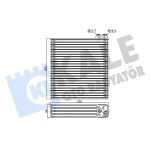KALE Klima Radyatörü – 350150 / OEM 8850102080