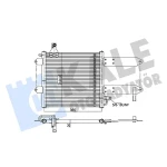 KALE Klima Radyatörü – 350710 / OEM 6N0820413A