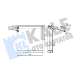 KALE Klima Radyatörü – 352240 / OEM 271202671R