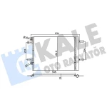 KALE Klima Radyatörü – 353150 / OEM 9677145480