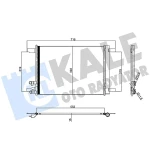 KALE Klima Radyatörü – 357395 / OEM 5WA816411A