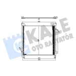 KALE Klima Radyatörü – 357710 / OEM 884600K350