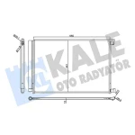 KALE Klima Radyatörü – 357740 / OEM A0995001354