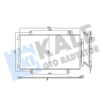 KALE Klima Radyatörü – 357950 / OEM 9531061M10