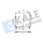 KALE Klima Radyatörü – 358045 / OEM 7812A339