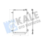 KALE Klima Radyatörü – 361375 / OEM 8845005101