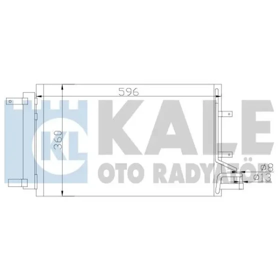 KALE Klima Radyatörü – 380000 / OEM 976062F000 ürün görseli