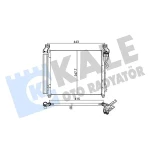 KALE Klima Radyatörü – 380100 / OEM 9760607550