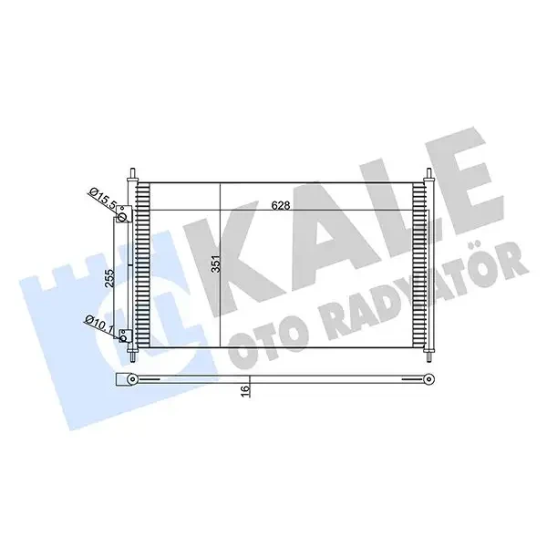 KALE Klima Radyatörü – 380300 / OEM 80110S5AT01