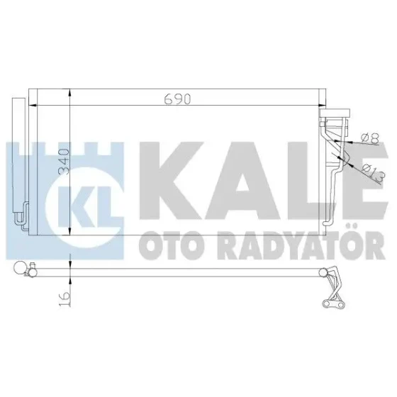 KALE Klima Radyatörü – 387300 ürün görseli