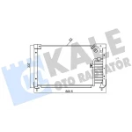 KALE Klima Radyatörü – 387400 / OEM BR7061480