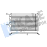 KALE Klima Radyatörü – 389200 / OEM 6001548129