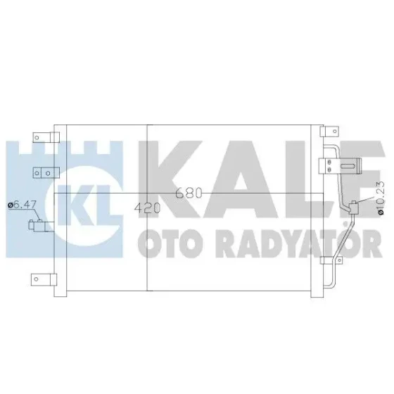 KALE Klima Radyatörü – 390300 ürün görseli