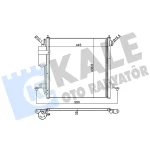 KALE Klima Radyatörü – 393100 / OEM MN123606