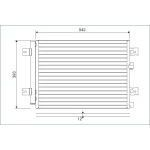Valeo Klima Radyatörü – 814077 / OEM 8660003439