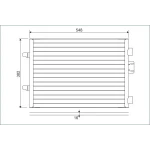 Valeo Klima Radyatörü – 817602 / OEM 7700436062