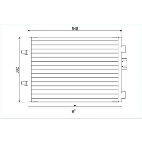 Valeo Klima Radyatörü – 817602 / OEM 7700436062 ürün görseli