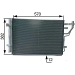 MGA Klima Radyatörü – 82167 / OEM 976062H000