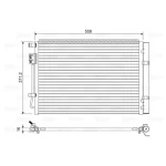 Valeo Klima Radyatörü – 822597 / OEM 97606C8050