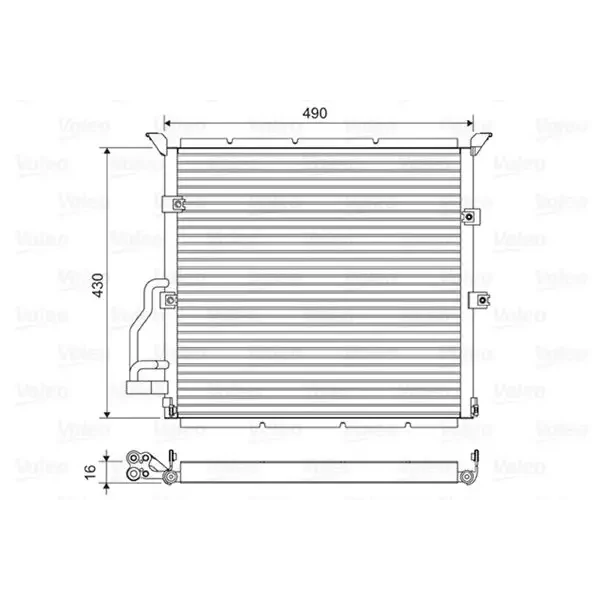 Valeo Klima Radyatörü – 822608